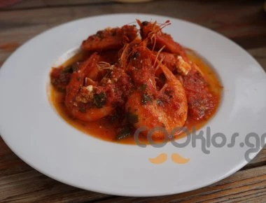 Η συνταγή της ημέρας: Γαρίδες σαγανάκι με φέτα